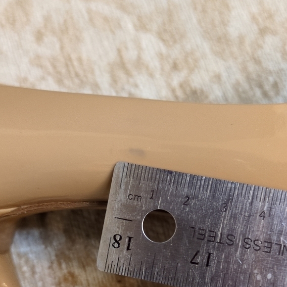 Coach Grand Nude Patent Leather Pumps for Office – Size 8.5B - Picture 9 of 13